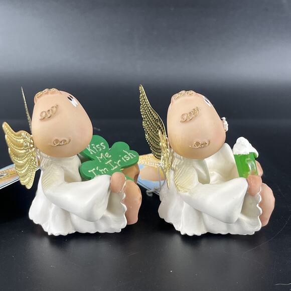 Lot 2 Kirk’s Angel Cheeks St. Patrick’s Leprechauns Green Beer & Kiss Me Irish - Picture 13 of 16